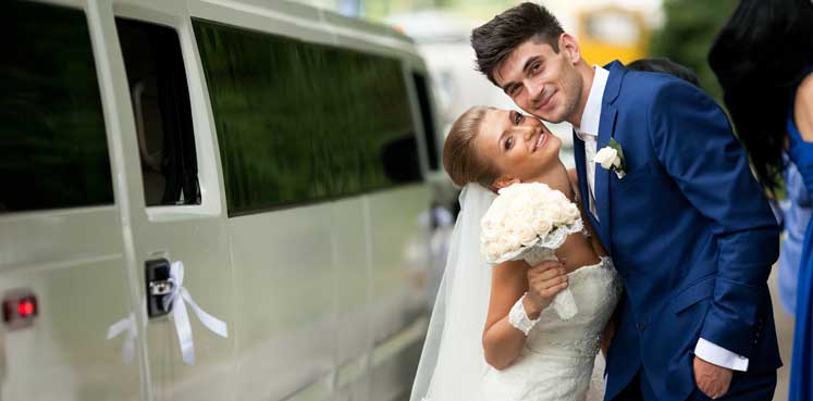 Hummer limo til bryllup