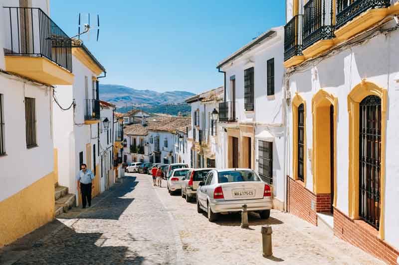 Parkering i Malaga